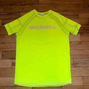 Kilogear Athletic Shirt Size L Neon Yellow Short Sleeve Showball 9